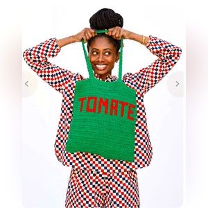 🤩 CLARE V GREEN TOMATE TOTE! 🍅